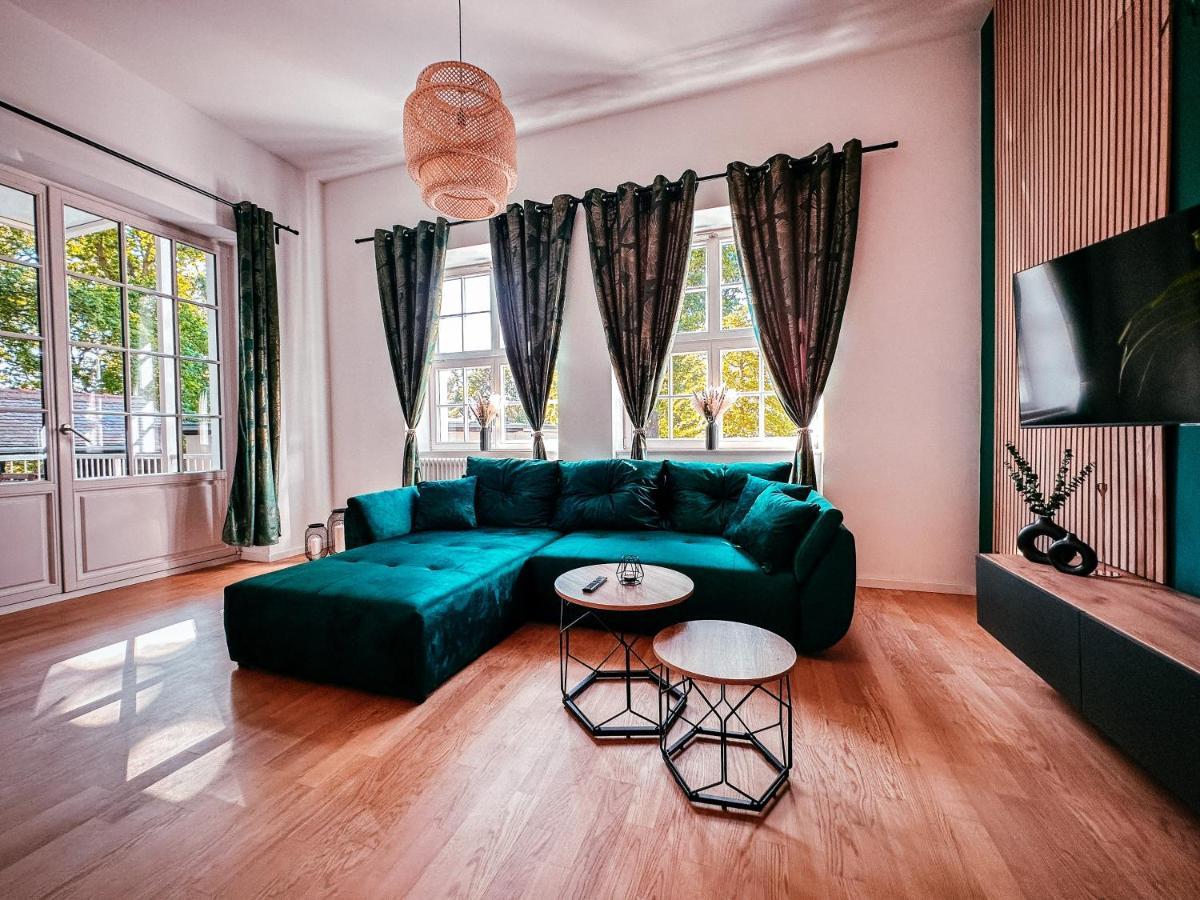 Oasis Appart - Wohnen Im Koenigspark - Elbhang Dresden - Grosse Terrasse - Netflix - Tg Luaran gambar