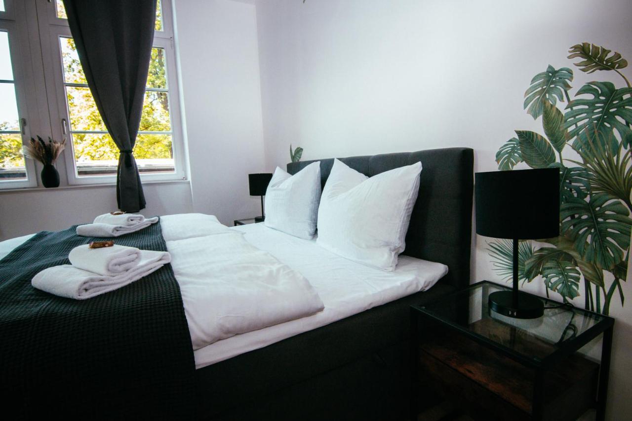 Oasis Appart - Wohnen Im Koenigspark - Elbhang Dresden - Grosse Terrasse - Netflix - Tg Luaran gambar