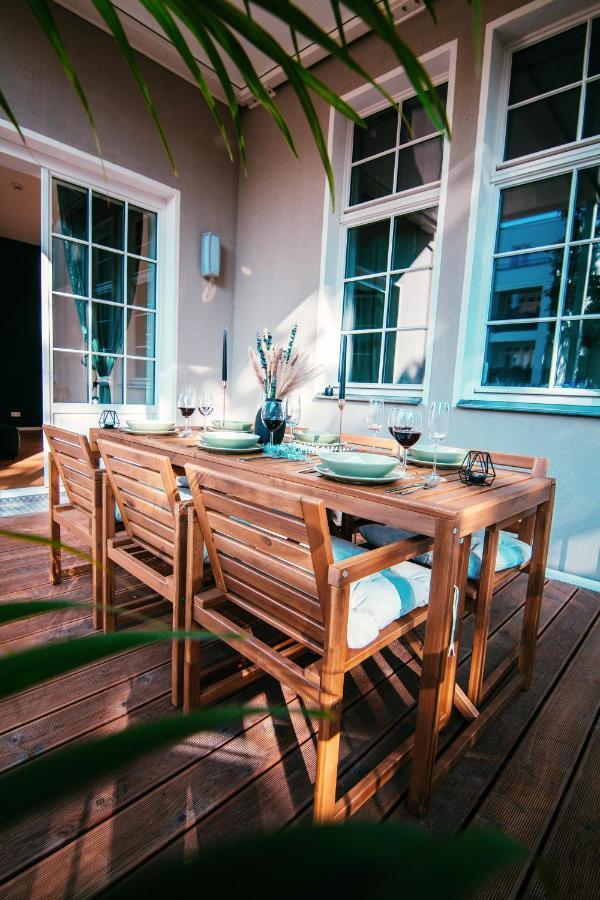 Oasis Appart - Wohnen Im Koenigspark - Elbhang Dresden - Grosse Terrasse - Netflix - Tg Luaran gambar